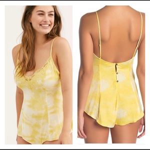 INTIMATELY FREE PEOPLE Luella Cami Top Bodysuit